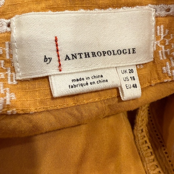 Anthropologie Sibyl Embroidered Dress - Picture 4 of 4